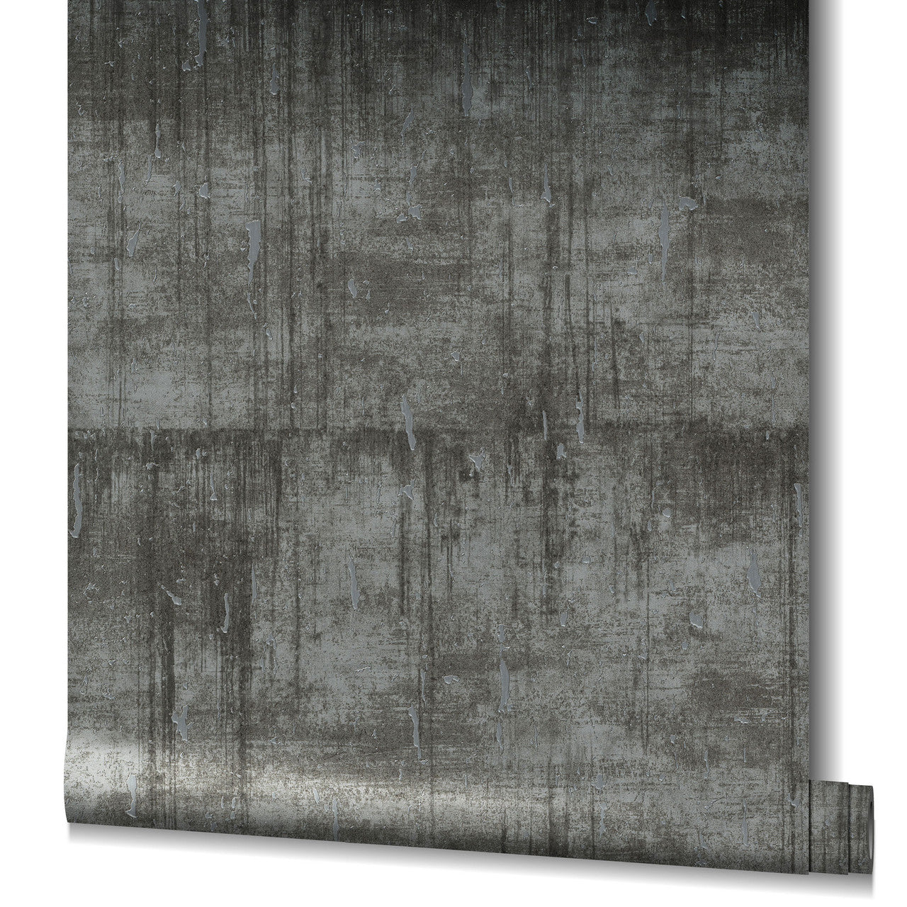 95025 Aged Concrete Natural Opulence Black Wallpaper By Galerie