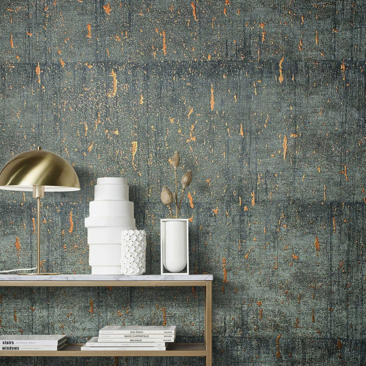95026 Aged Concrete Air Wallpaper By Galerie