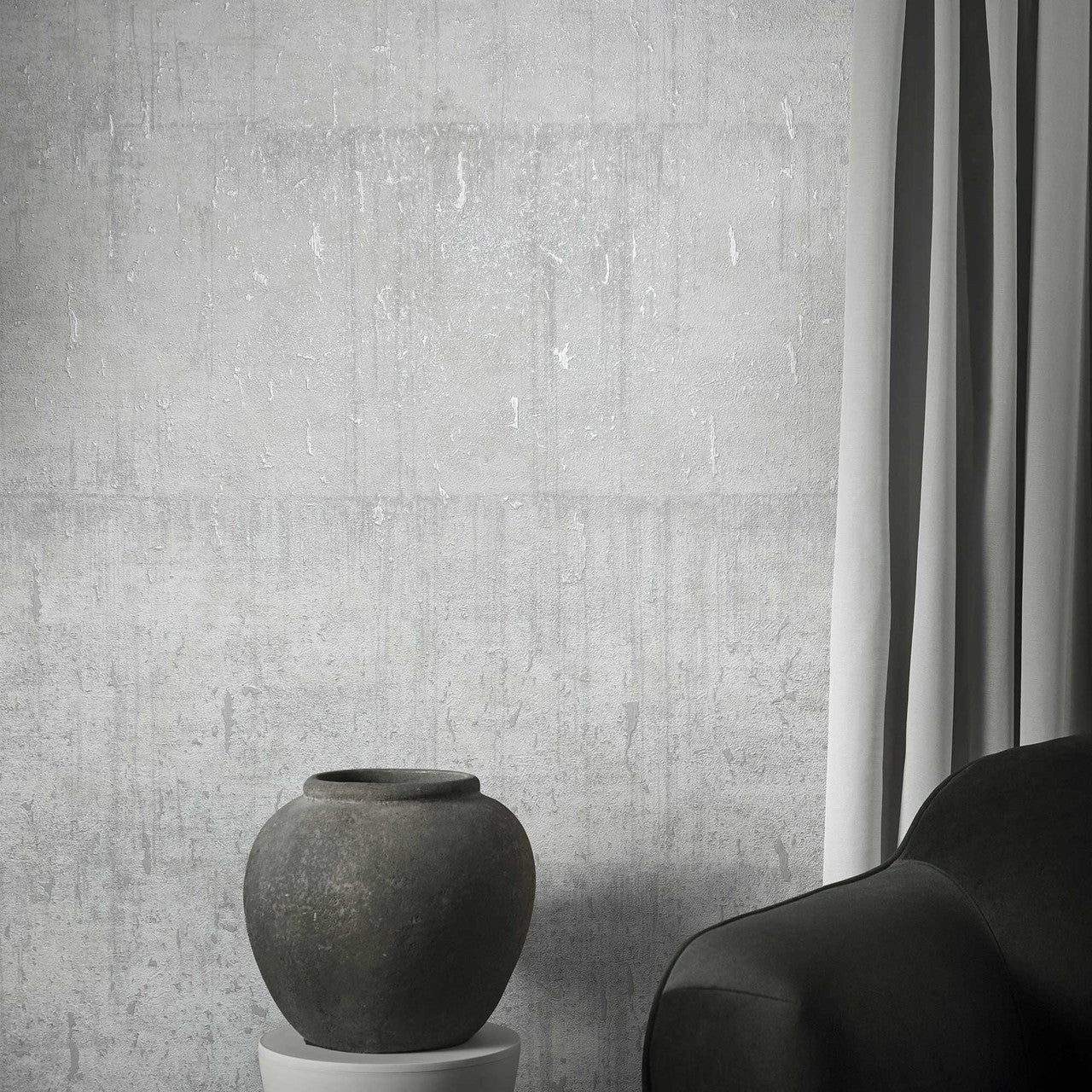 95028 Aged Concrete Air Wallpaper By Galerie