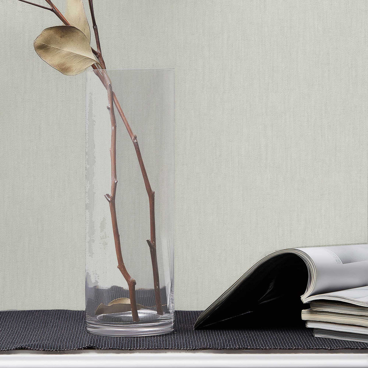 95077 Linen Air Wallpaper By Galerie