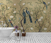9600001 Edo Extra Gold Random Metallics Mural by Coordonné