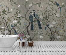 9600002 Silver Random Metallics Mural by Coordonné