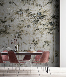 9600011 Silver Random Metallics Mural by Coordonné