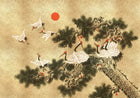 9600020 Ukiyo Gold Random Metallics Mural by Coordonné