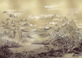 Kami Gold Random Metallics Mural by Coordonné
