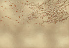 9600040 Eolia Gold Random Metallics Mural by Coordonné