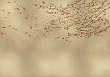 9600040 Eolia Gold Random Metallics Mural by Coordonné
