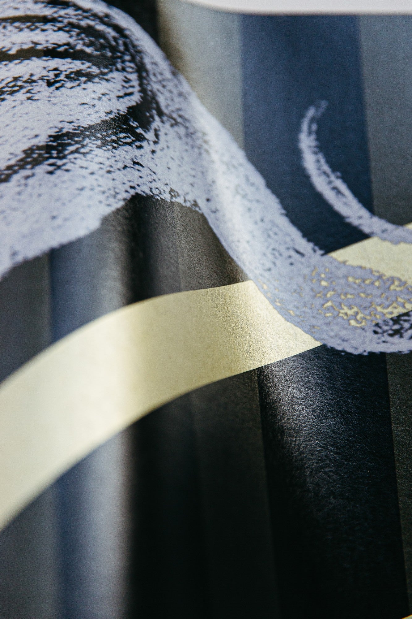 9600050 Tassel Gold Random Metallics Mural by Coordonné