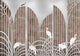 Tassel Silver Random Metallics Mural by Coordonné