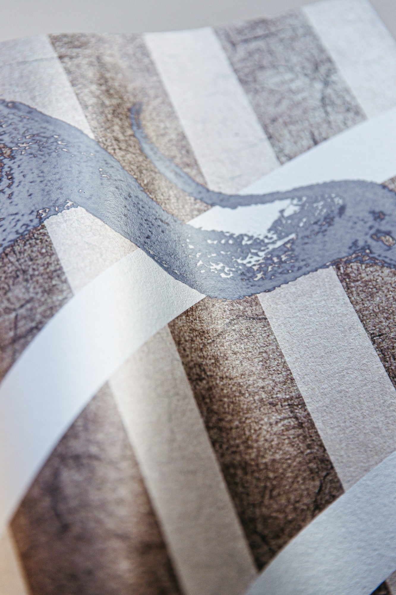 9600051 Silver Random Metallics Mural by Coordonné