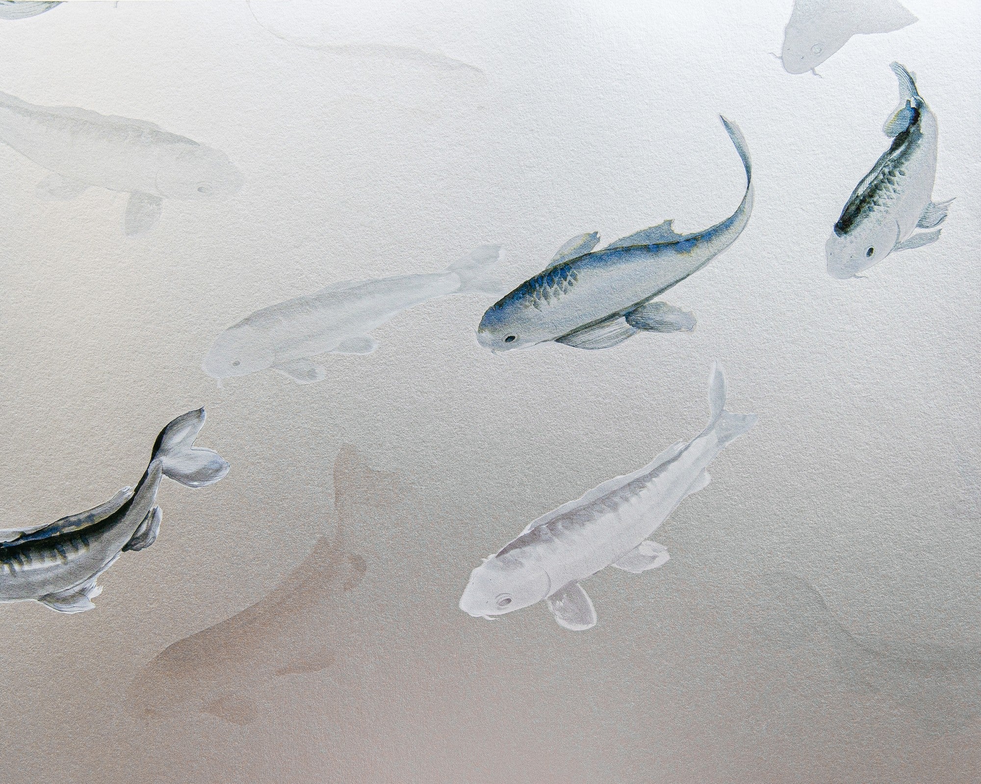 9600061 Silver Random Metallics Mural by Coordonné