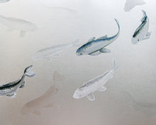 9600061 Silver Random Metallics Mural by Coordonné