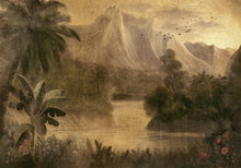 9600080 Kodo Gold Random Metallics Mural by Coordonné