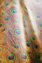 9600090 Peafowl Gold Random Metallics Mural by Coordonné