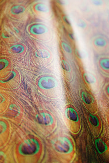 9600090 Peafowl Gold Random Metallics Mural by Coordonné