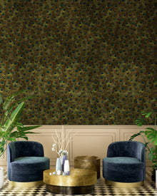 9600091 Silver Random Metallics Mural by Coordonné