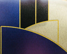 9600100 Pavilion Gold Random Metallics Mural by Coordonné