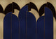Pavilion Gold Random Metallics Mural by Coordonné