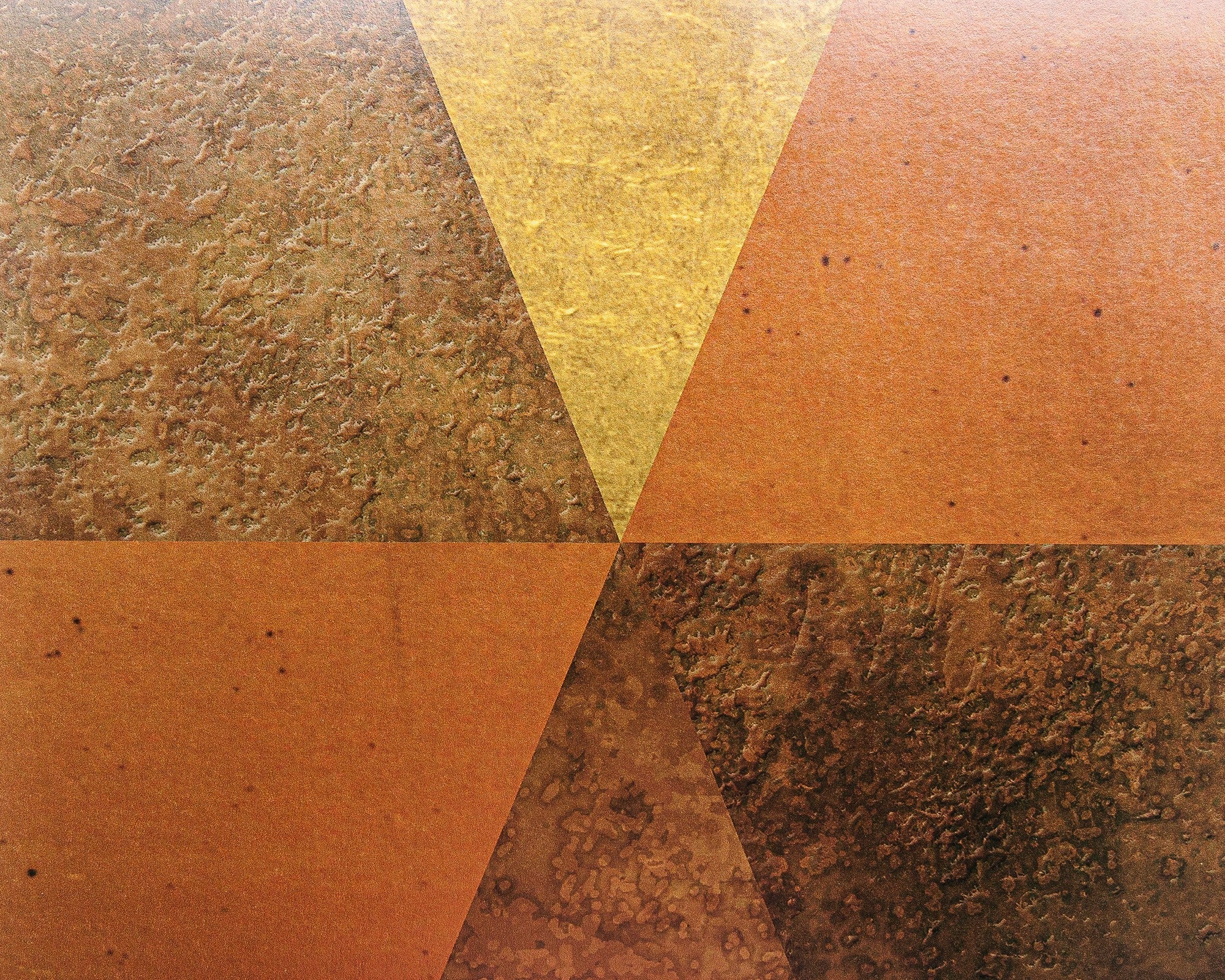 9600200 Carlo Gold Random Metallics Mural by Coordonné