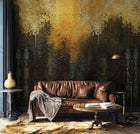 9600300 Gustave Gold Random Metallics Mural by Coordonné