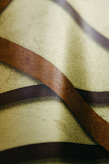 9600400 L-Geometric Gold Random Metallics Mural by Coordonné
