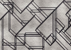 9600401 Silver Random Metallics Mural by Coordonné