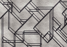 9600401 Silver Random Metallics Mural by Coordonné