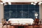 9600501 Silver Random Metallics Mural by Coordonné