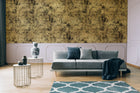 9600700 Star Colission Gold Random Metallics Mural by Coordonné