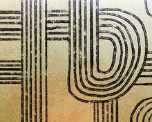 9600800 Gatsby Gold Random Metallics Mural by Coordonné