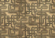 Gatsby Gold Random Metallics Mural by Coordonné