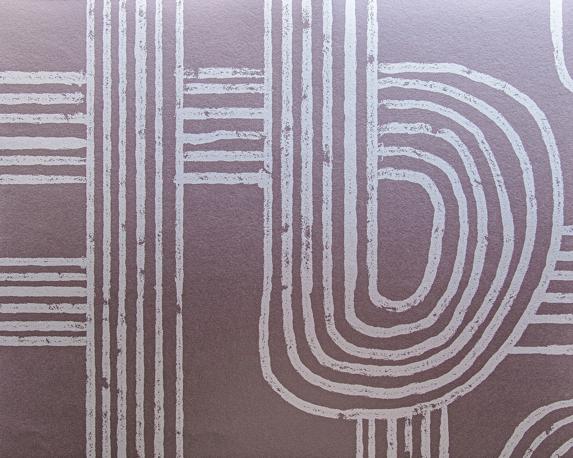 9600801 Rose Random Metallics Mural by Coordonné