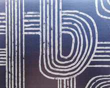 9600802 Silver Random Metallics Mural by Coordonné