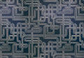 Gatsby Silver Random Metallics Mural by Coordonné