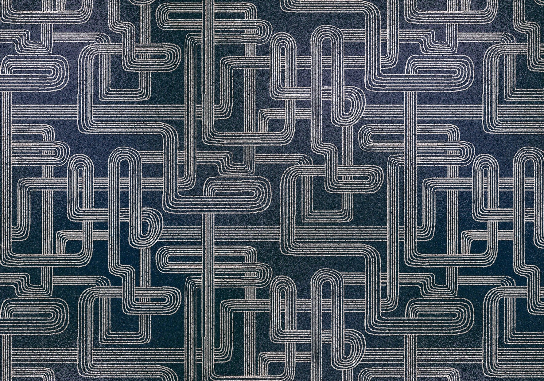 9600802 Silver Random Metallics Mural by Coordonné