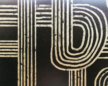 9600803 Black Random Metallics Mural by Coordonné