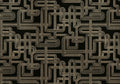 Gatsby Black Random Metallics Mural by Coordonné
