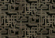 Gatsby Black Random Metallics Mural by Coordonné