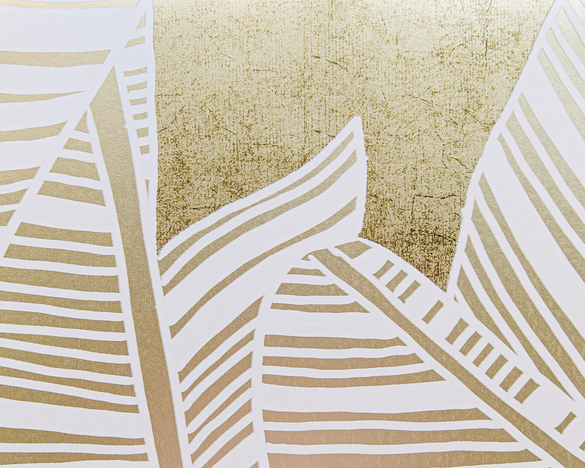 9600900 Copacabana Gold Random Metallics Mural by Coordonné