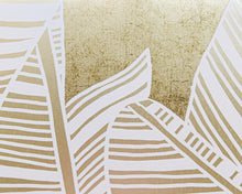 9600900 Copacabana Gold Random Metallics Mural by Coordonné
