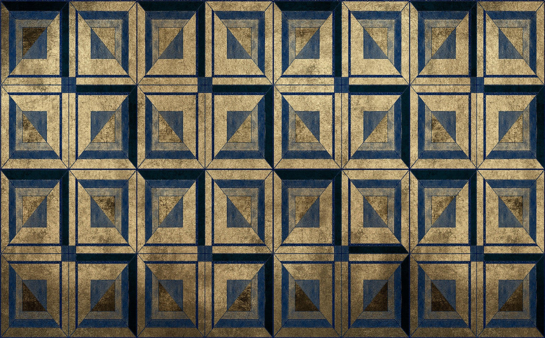 9601000 Empire Gold Random Metallics Mural by Coordonné