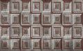 Empire Silver Random Metallics Mural by Coordonné