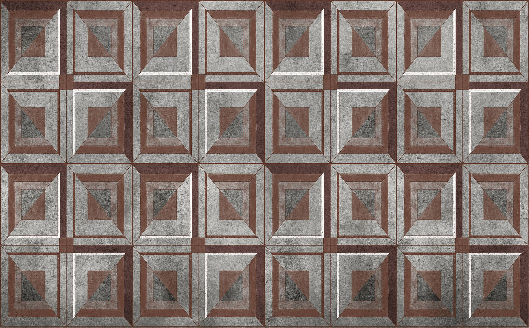 9601001 Silver Random Metallics Mural by Coordonné