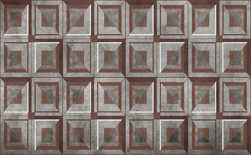 9601001 Silver Random Metallics Mural by Coordonné