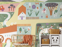 9700001 Country Joy Lemon Random Kids Mural by Coordonné