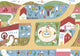 Country Joy Chestnut Random Kids Mural by Coordonné