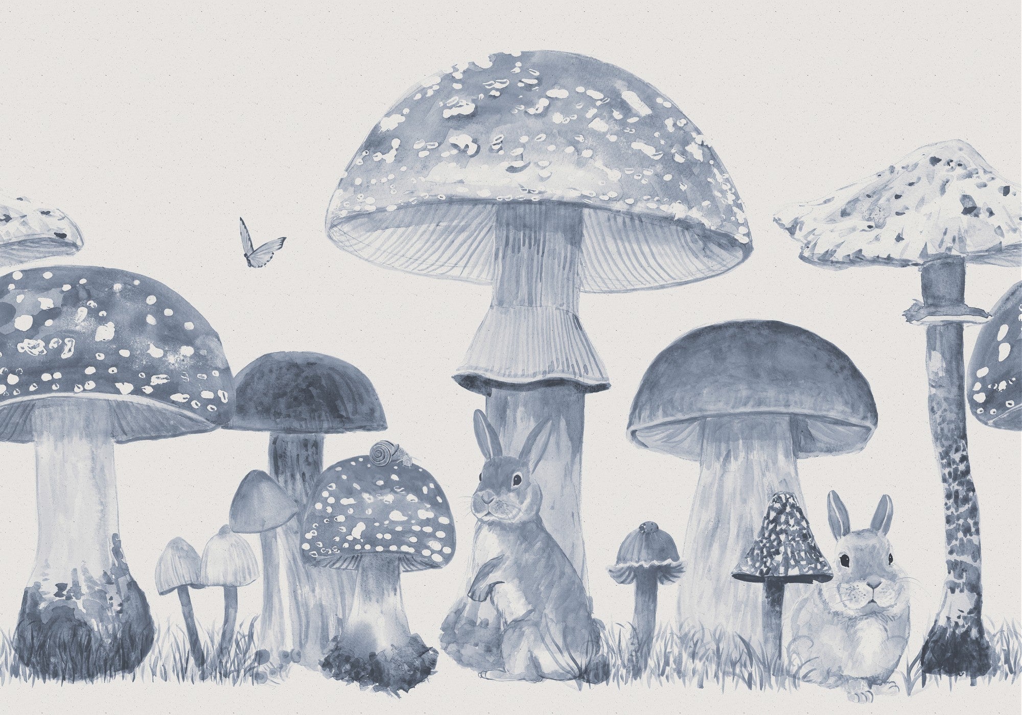 9700013 Sweet Forest Azure Random Kids Mural by Coordonné