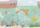 9700021 Yellow Submarine Mediterranean Random Kids Mural by Coordonné