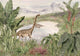 Dinosaurs Park Pale Random Kids Mural by Coordonné