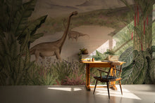 9700041 Dinosaurs Park Pale Random Kids Mural by Coordonné